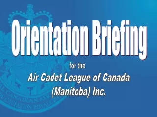 Air Cadet League of Canada (Manitoba) Inc.