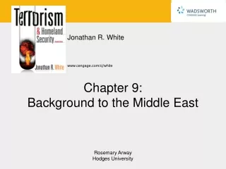 Chapter 9: Background to the Middle East