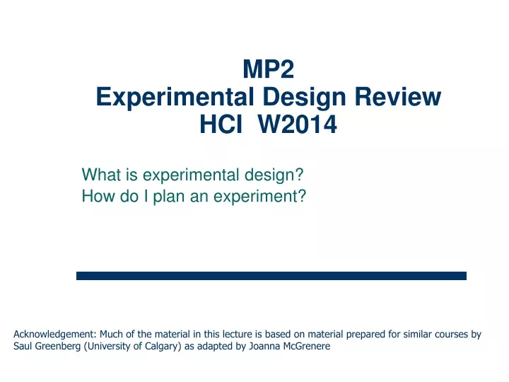 mp2 experimental design review hci w2014