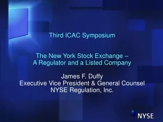 Third ICAC Symposium