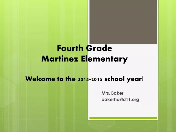 fourth grade martinez elementary welcome to the 2014 2015 school year