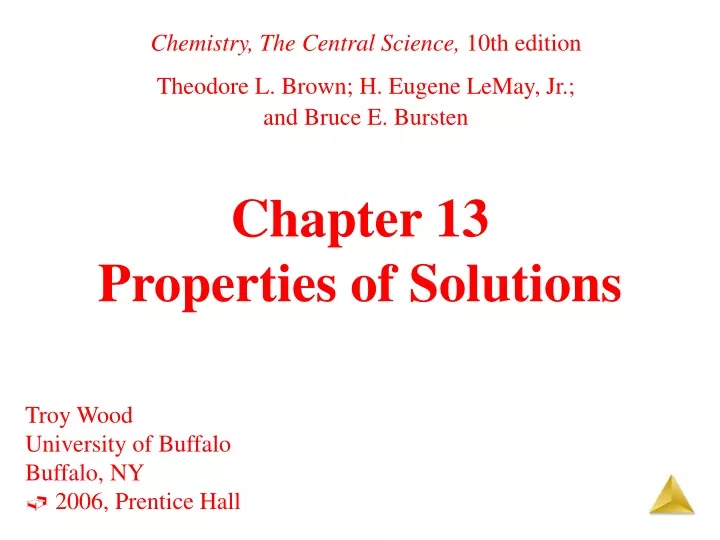 chapter 13 properties of solutions