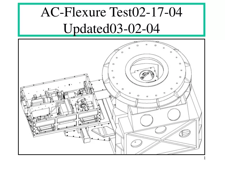 ac flexure test02 17 04 updated03 02 04