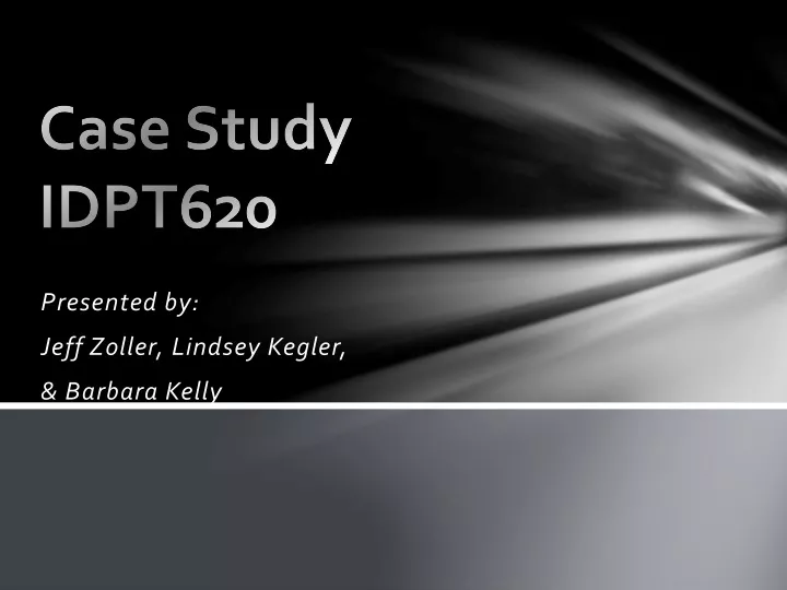 case study idpt620