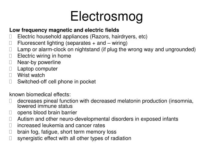 electrosmog