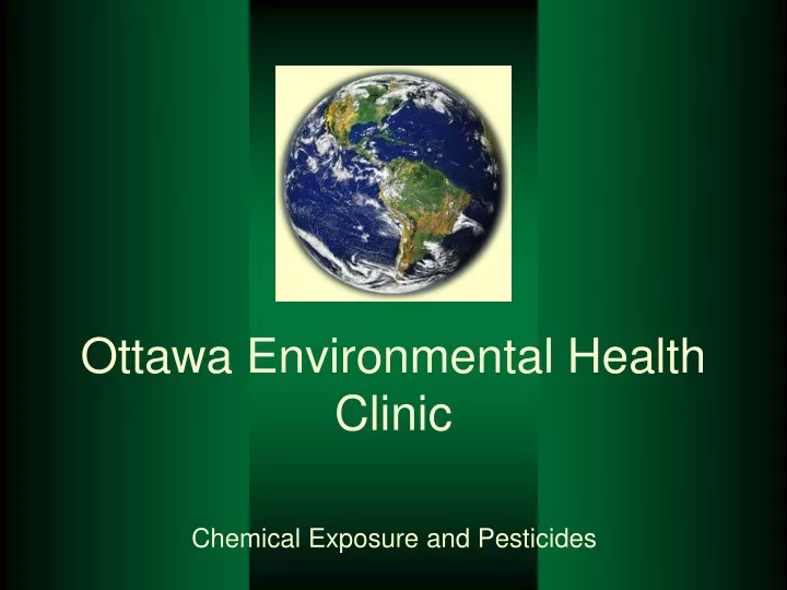 ottawa environmental health clinic