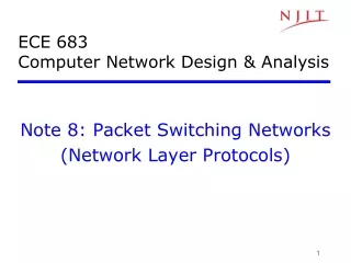 ECE 683 Computer Network Design &amp; Analysis
