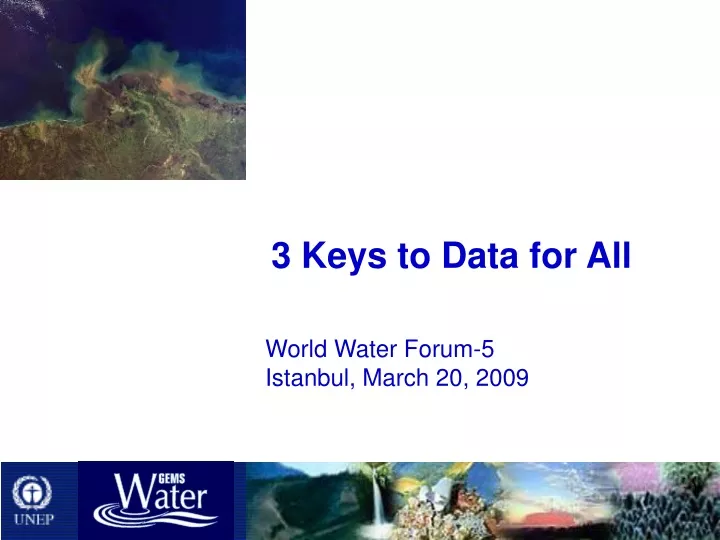 3 keys to data for all