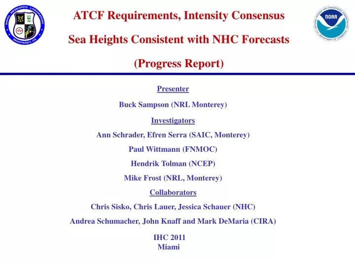 atcf requirements intensity consensus sea heights