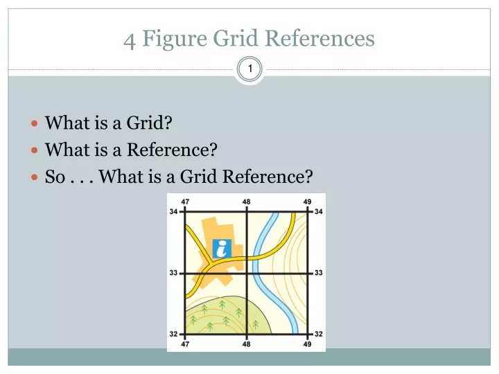 4 figure grid references