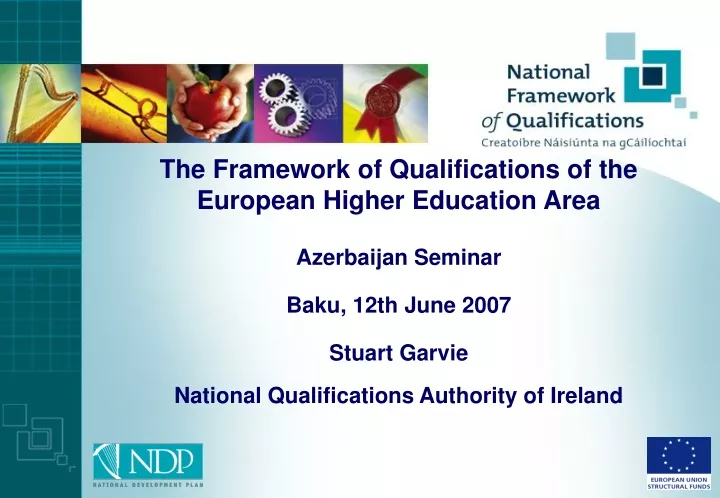 the framework of qualifications of the european