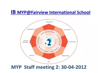 IB  MYP@Fairview International School