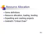 Efficient Resource Allocation in Project Management - slide 1
