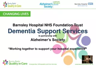 Hospital Dementia  Support Services