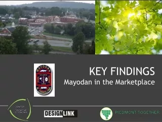 KEY FINDINGS Mayodan in the Marketplace