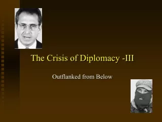 The Crisis of Diplomacy -III