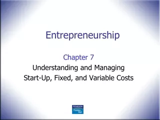 Entrepreneurship