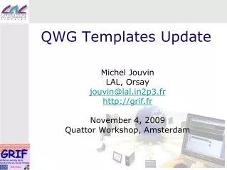 QWG Templates Update