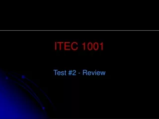 ITEC 1001