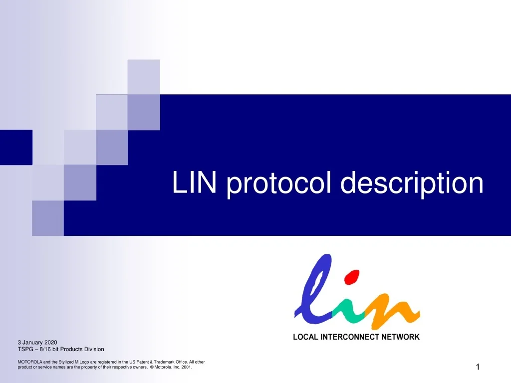PPT - LIN protocol description PowerPoint Presentation, free download ...