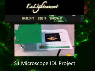 S1 Microscope IDL Project