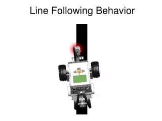 Line Following Behavior