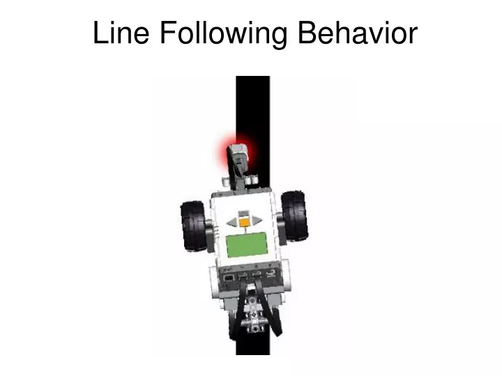 line following behavior