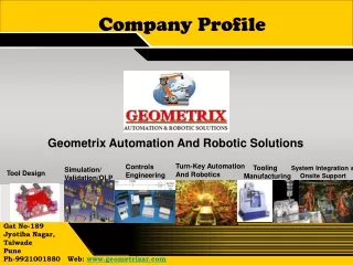 Geometrix Automation And Robotic Solutions