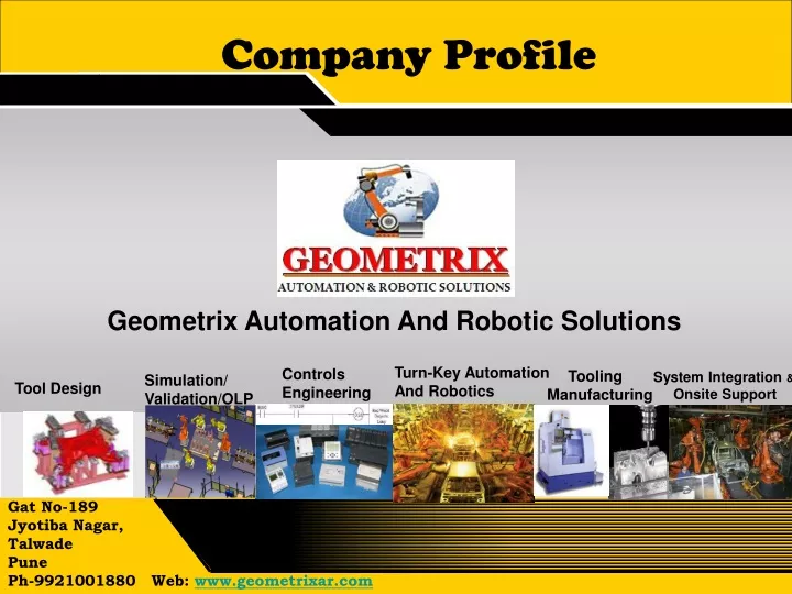 geometrix automation and robotic solutions