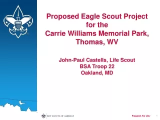 Why become an Eagle Scout?