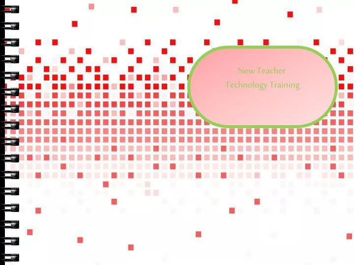 new teacher technology training