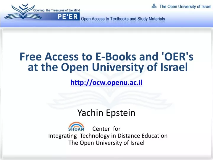 free access to e books and oer s at the open