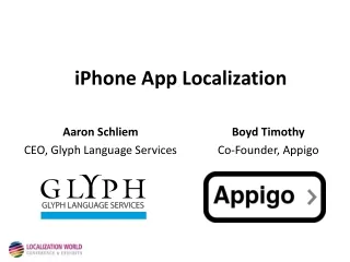 iPhone App Localization