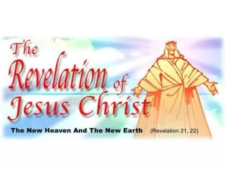 the Revlation of Jesus