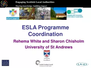 ESLA Programme Coordination