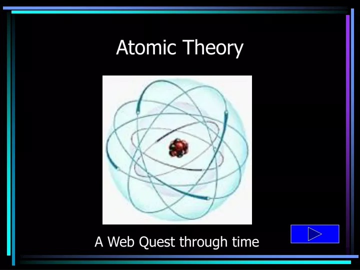 atomic theory