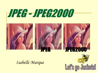 JPEG - JPEG2000