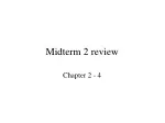 Midterm 2 review - slide 1