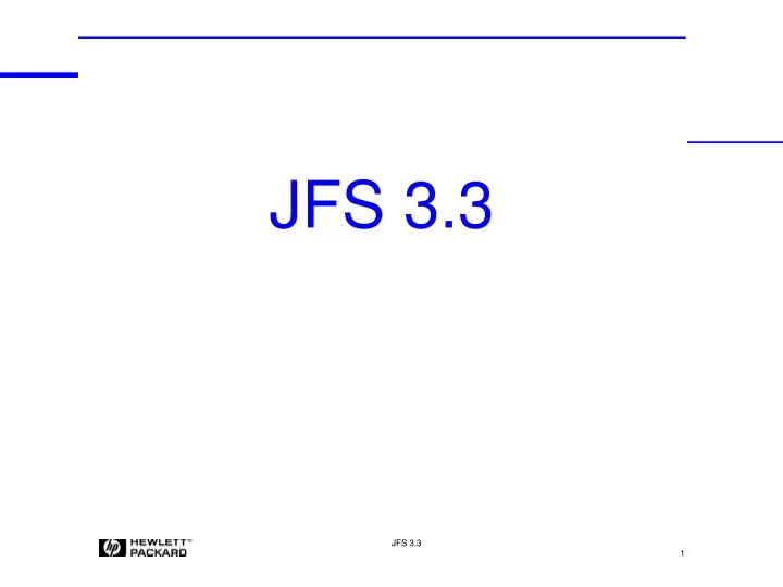 jfs 3 3