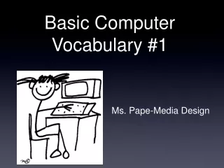 Basic Computer Vocabulary #1