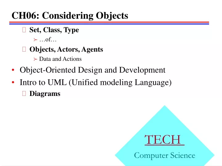 ch06 considering objects