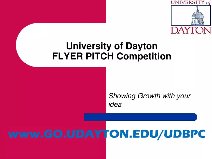 university of dayton flyer pitch competition