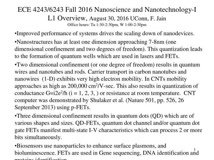 ece 4243 6243 fall 2016 nanoscience