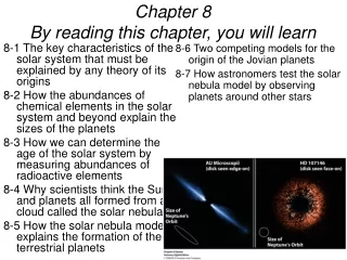 Chapter 8 By reading this chapter, you will learn
