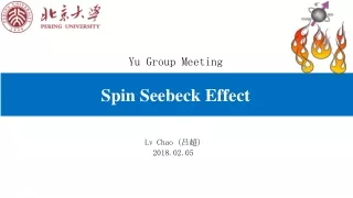 Spin Seebeck Effect