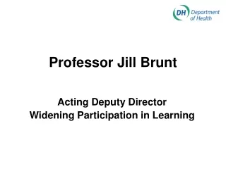 Professor Jill Brunt