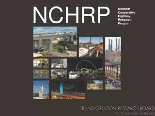 NCHRP Research on
