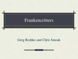 Frankencritters