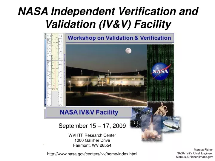 nasa independent verification and validation