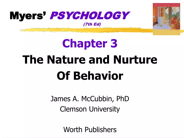 myers psychology 7th ed